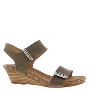 NWOT Sofft Verdi Leather Green Comfort sandals